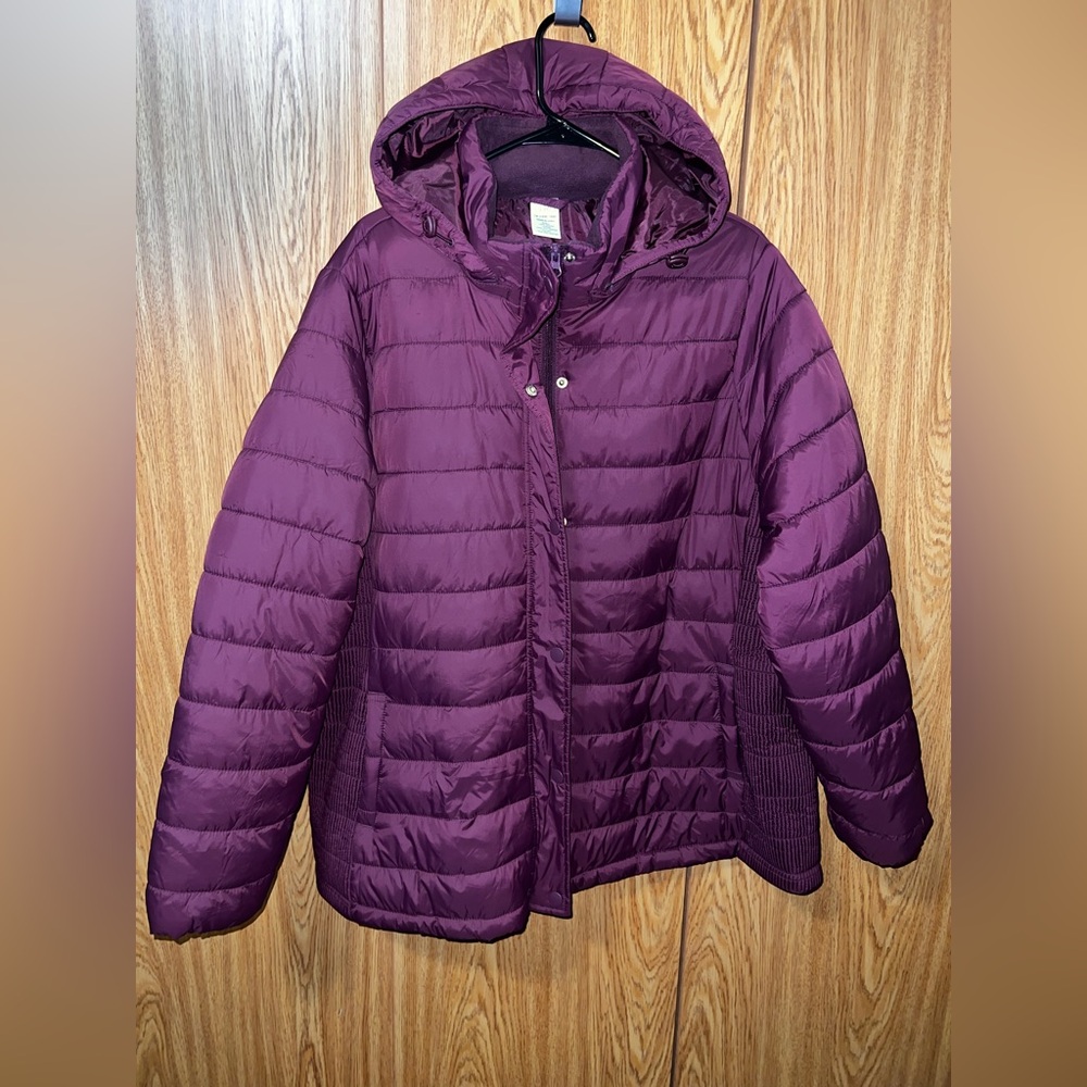 NWT women’s puffer jacket size 1X